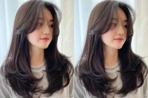 Model Rambut Panjang Wanita Korea